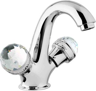 Фото Смеситель для раковины Migliore Axo Swarovski 18490 хром