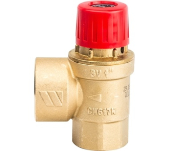 Фото Watts  SVH 30-1 Предохранительный клапан для систем отопления 3 бар (TM-10004760(02.18.330))