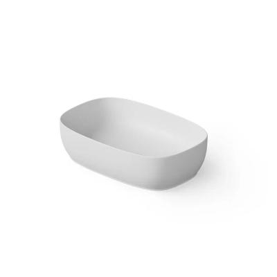 Фото DEA DESIGN Washbasins Раковина настольная 55x36xh14 см, материал: Solid Surface искуственный камень, цвет: White №18