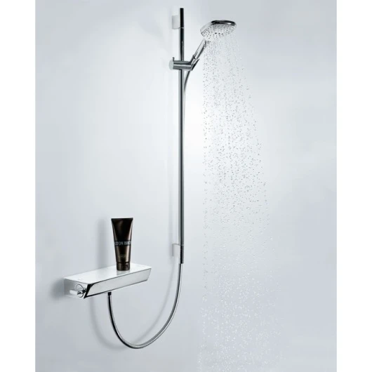 Фото 26621400 HG Raindance Select E 120 3 jet 90 см душевой гарнитур белый/хром