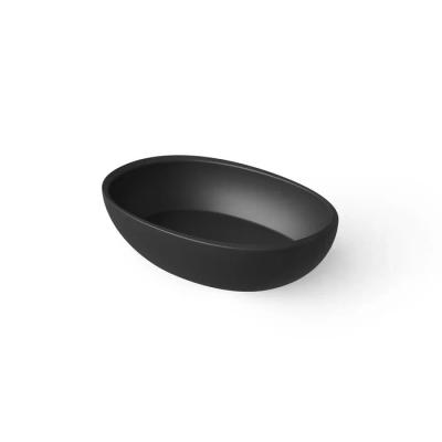 Фото DEA DESIGN Washbasins Раковина настольная 60x40xh15,5-14,5 см, материал: Solid Surface искуственный камень, цвет: Black №16