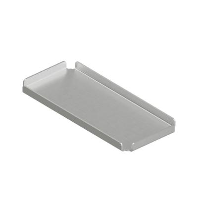 Фото QuadroDesign Поднос 24.5х11х1.9см., подвесной, цвет: Brushed Stainless Steel