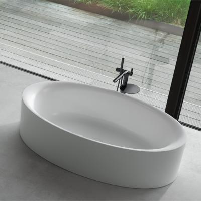 Фото BETTE Eve Oval Silhouette Ванна овальная отдельностоящая с шумоизоляцией 180х100х45см, белая (для удлиненного слива-перелива арт. b609-)