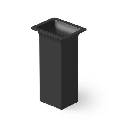 Фото Dea Design Pedestal Basin Раковина 50х40х90см., напольная, без отв., Solid Surface, цвет: Black №16