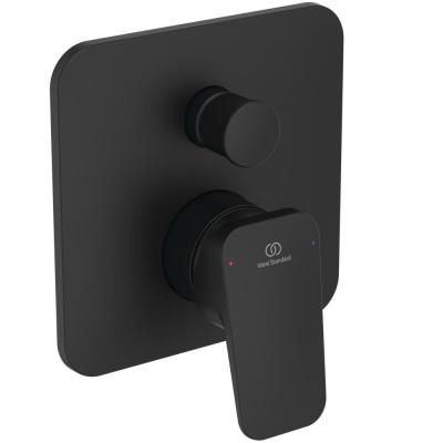 Фото Смеситель для ванны Ideal Standard CERAPLAN встраиваемый, черный матовый (BD263XG)