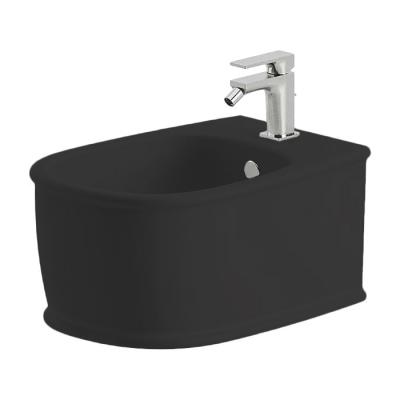 Фото Artceram Atelier Биде подвесное 36х52см., 1 отв., цвет: черный