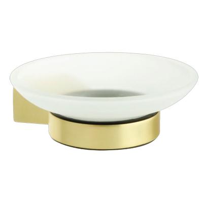 Фото Мыльница Fixsen TREND GOLD стекло, золото матовое (FX-99008)