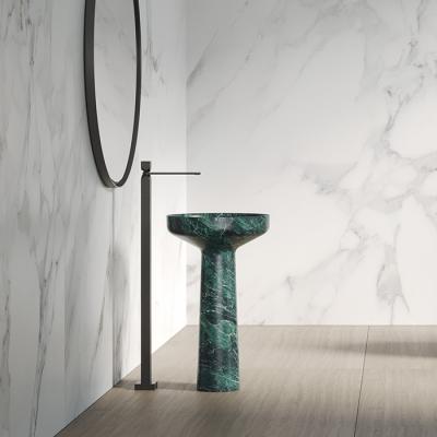 Фото Dea Design Marble Venezia Раковина 50х50х85см., напольная, без отв., мрамор, цвет: Stone Green