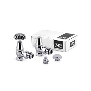 Фото SR Rubinetterie Комплект термостатический угловой Old Style 1/2" хром, K337-1500С000 (K337-1500С000)