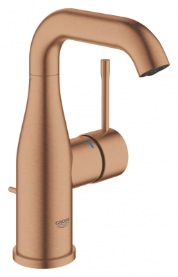 Фото Смеситель для раковины GROHE Essence с донным клапаном, M-size, теплый закат матовый (24173DL1)
