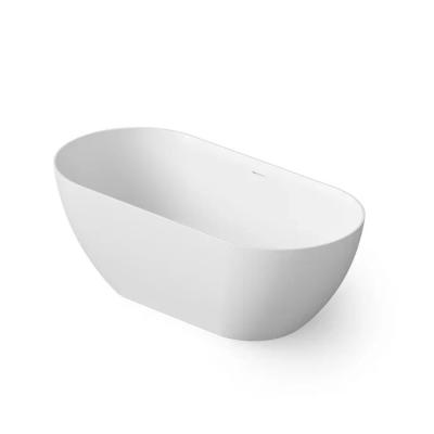 Фото DEA DESIGN Edge Ванна отдельностоящая 160x75xh56 см, материал: Solid Surface искуственный камень, цвет: White №18