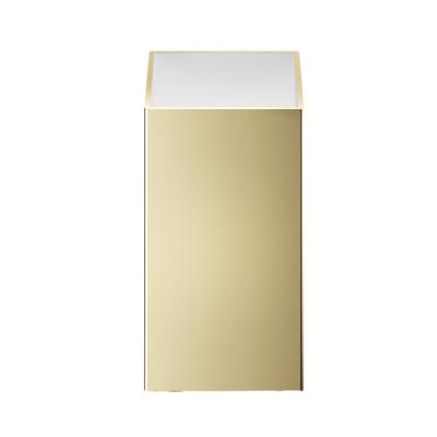 Фото Decor Walther Cube DW 352 Баночка универсальная 4x4x8см, настольная, цвет: золото матовое