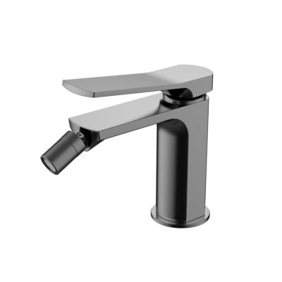 Фото NEMO NM-1316-BGM Смеситель для биде с донным клапаном BRUSH GUN METAL (БРАШИРОВАННЫЙ АНТРАЦИТ)