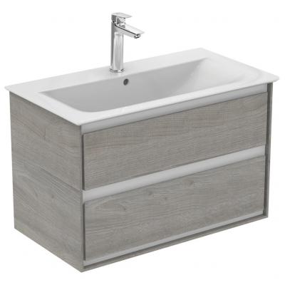 Фото Тумба под раковину Ideal Standard Connect Air 80 см, с крепежом, светлое дерево (E0819PS)