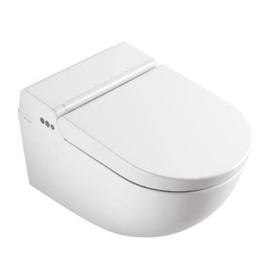 Фото Catalano Cataclean Унитаз подвесной 59х38см., с крышкой-биде, покрытие Cataglaze+, цвет: белый