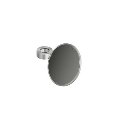 Фото QuadroDesign Зеркало косметическое для излива или душевой штанги, цвет: Brushed Stainless Steel
