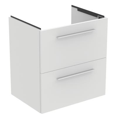 Фото Тумба для раковины Ideal Standard i.Life A 60 см, подвесная, с 2-мя ящиками, белый матовый (T5255DU)