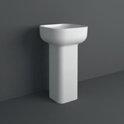 Фото Simas Balloon Колонна под раковину квадратная 27,5xh65 см, цвет: белый
