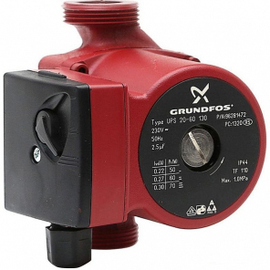 Фото Насос циркуляционный Grundfos UPS 25-60 130 (96281476)