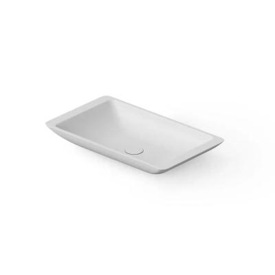 Фото DEA DESIGN Washbasins Раковина настольная 60x35xh9 см, материал: Solid Surface искуственный камень, цвет: White №18