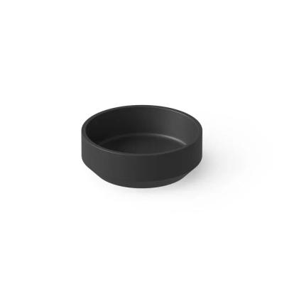 Фото DEA DESIGN Washbasins Раковина настольная 43x43xh15 см, материал: Solid Surface искуственный камень, цвет: Black №16