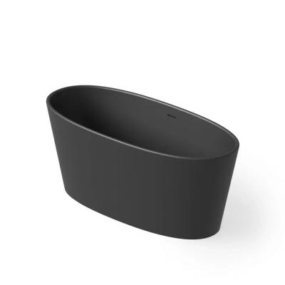 Фото DEA DESIGN Nature Ванна отдельностоящая 158x70xh66см, материал: Solid Surface искуственный камень, цвет: Black №16