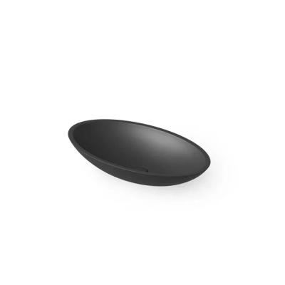 Фото DEA DESIGN Washbasins Раковина настольная 60x35xh10,5 cm, материал: Solid Surface искуственный камень, цвет: Black №16