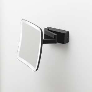 Фото Косметическое зеркало Decor Walther 0123260 - VISION черный матовый