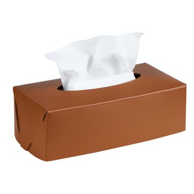 Фото ADJ Салфетница Kleenex, 23x12xH7,5 см., цвет: коньяк/бордо