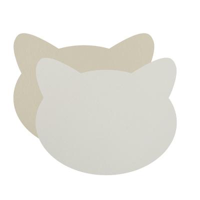 Фото ADJ Костер детский Cat, 12x12 см., цвет: белый/панна котта