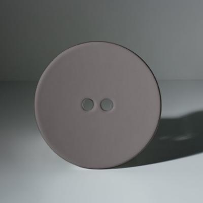 Фото Kerasan Deco Декоративная пластина для слива раковины DECO, цвет: Ferro matt