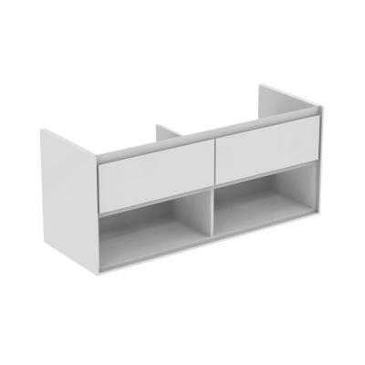 Фото Тумба под раковину Ideal Standard CONNECT AIR 120, с открытым пространством для хранения, серый (E0829EQ)