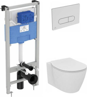 Фото Унитаз с инсталляцией Ideal Standard Connect AquaBlade® P211601