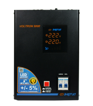 Фото Cтабилизатор Voltron -5000 Энергия Voltron (5%) (Е0101-0158)