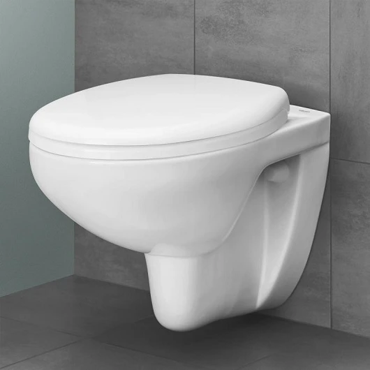 Фото 39427000 Bau Ceramic Унитаз подвесной безободковый, (без сиденья), альпин-белый