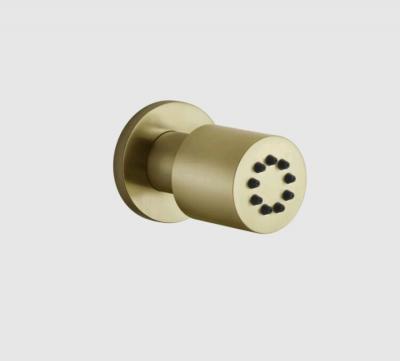 Фото Форсунка, Gessi, Body Jets, цвет-Brushed Brass PVD (старый арт. 13375/727)