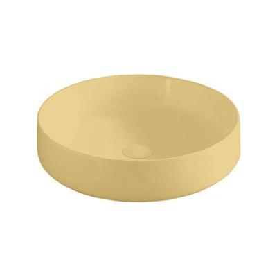 Фото Artceram COGNAC Раковина настольная 48 см, цвет giallo zinco