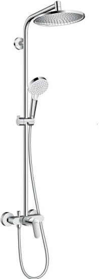 Фото 27269000 HG Crometta S 240 1jet Showerpipe Ecosmart душевая система