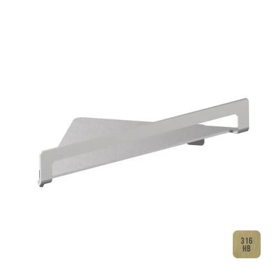 Фото Almar Полочка 21.6x21.6см., угловая, подвесная, цвет: High Brass PVD