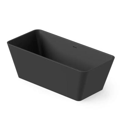 Фото DEA DESIGN Modern Ванна отдельностоящая 170x78xh58 см, материал: Solid Surface искуственный камень, цвет: Black №16