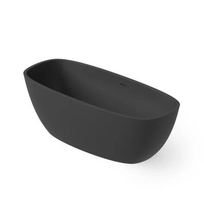 Фото DEA DESIGN Soul Ванна отдельностоящая 170x72xh56 см, материал: Solid Surface искуственный камень, цвет: Black №16