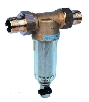 Фото Фильтр Honeywell Braukmann FF06-1"-AA для холодной воды, тонкой очистки, с промывочным краном (FF06-1AA)