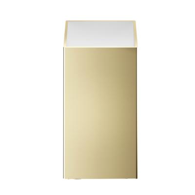 Фото Decor Walther Cube DW 352 Баночка универсальная 4x4x8см, настольная, цвет: золото