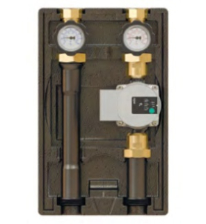 Фото Группа быстрого монтажа Elsen SMARTBOX 3.5 прямая с насосом Wilo Para 15/7-130, Dn 25 (EFG25.11)