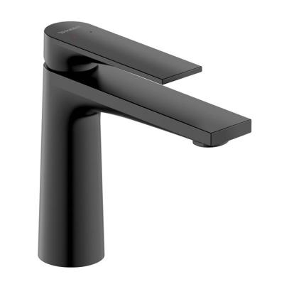 Фото Duravit Tulum by Starck Смеситель для раковины однорычажный, цвет черный матовый