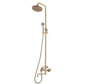 Фото Комплект двухручковый для ванны и душа Bronze de Luxe ROYAL (10121DR)