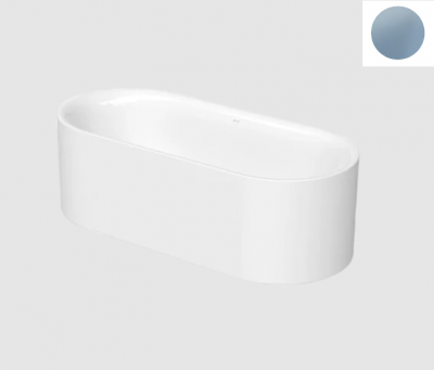 Фото Ванна, Bette, BetteLux Oval Silhouette, шгв 1700*750*450, BetteGlasur® Plus, цвет-Blue Satin matt