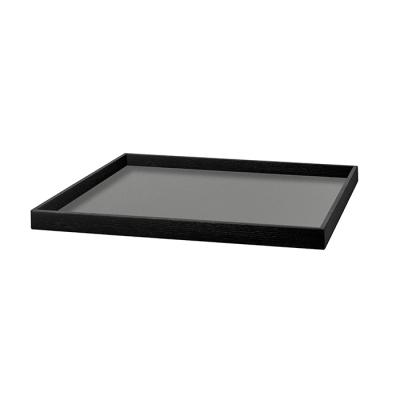 Фото ADJ Поднос Mondo, 35x35xH3 см., цвет: серый/черный