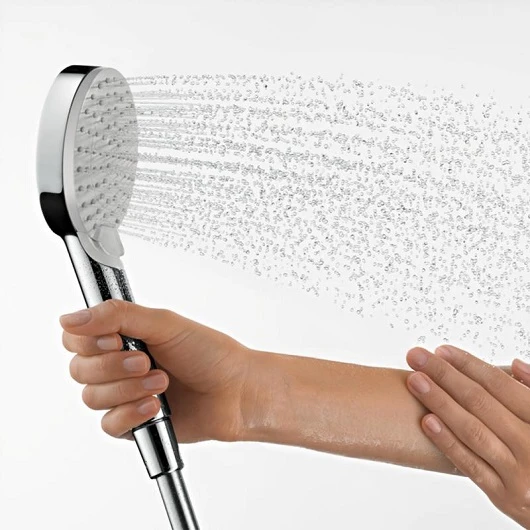 Фото 26318000 HG Vernis Blend Showerpipe 200 термостатическая душевая система