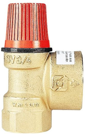 Фото Предохранительный клапан для систем отопления Watts SVH 15 -1" 1.5 бар